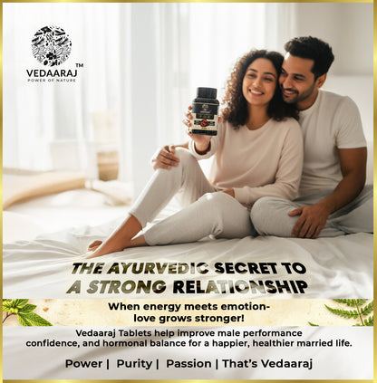 Vedaaraj™ Herbal Supplement for Men | Enhances Energy & Reduces Fatigue